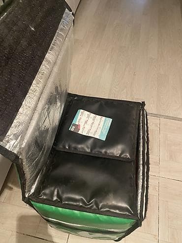 термокороб сумка: Рюкзак, Материал: Комбинированный материал, Унисекс — 3