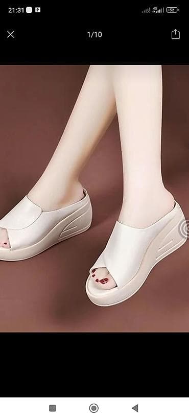 Сапоги: Женские летние сандалии и мюли на платформе/каблуке - Модели — 6