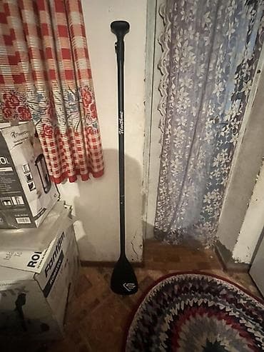 Спорт жана хобби: Весло для SUP/каяка - Разборное телескопическое весло из облегчённого — 2
