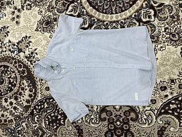 pro force: Рубашка мужская DF, короткий рукав, Slim Fit - Цвет: светло-голубой — 1