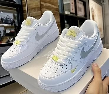 язычок: Кроссовки Nike Air Force 1 Low - Классический силуэт AF1 с низким — 1