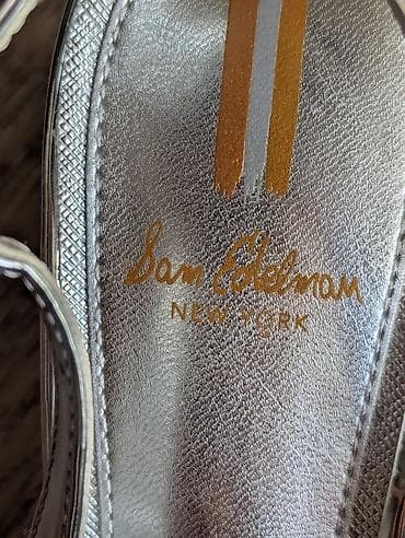 кажи сай: Босоножки, 37, Sam Edelman, Новый, цвет - Белый, Платная доставка — 4