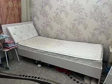 Кровати: Односпальная кровать, С матрасом, длина - 200 см — 5