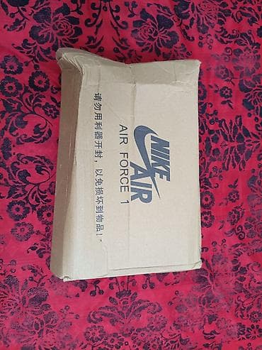 nike air force оригинал: Мужские кроссовки, 41, Nike, Новый, цвет - Белый, Самовывоз — 1