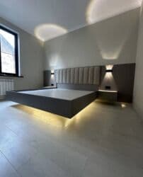 строителный магазин: Мебель на заказ, Спальня, Столешница, Кровать, Тумба — 30