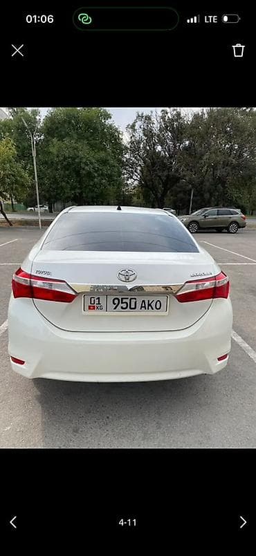 Транспорт: Toyota Corolla: 2013 г., 1.6 л, Автомат, Бензин, Седан — 4