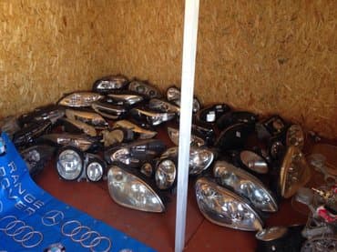 Комплект передних фар BMW 2009 г., Б/у, Оригинал, Япония