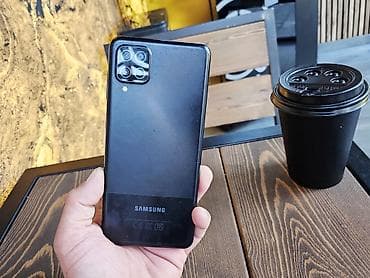 pixel 3a: Samsung Galaxy A12, Б/у, 64 ГБ, цвет - Черный, 1 SIM, 2 SIM — 10