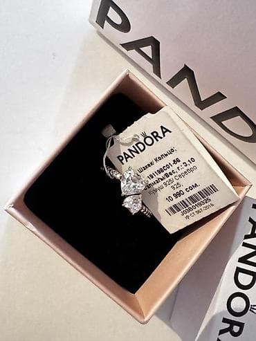Кольцо Pandora, серебро 925. ОРИГИНАЛ - Модель: 191950CZ (указано на — 1