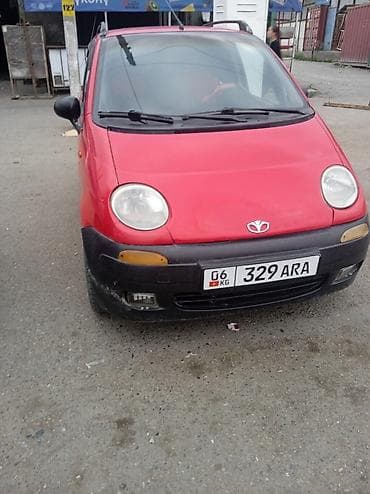 Унаа: Daewoo Matiz: 2000 г., 0.8 л, Кол менен иштөөчү, Бензин, Хетчбек — 1