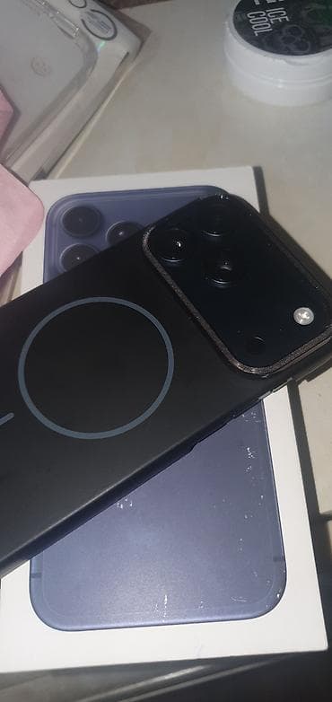 часы appl: IPhone 17 Pro Max, Б/у, 256 ГБ, Синий, 100 % — 3