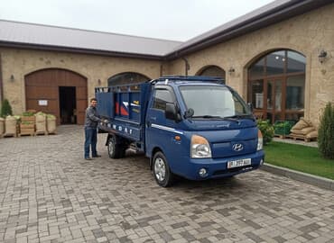 купить грузовой автомобиль с манипулятором бу: Легкий грузовик, Hyundai, Стандарт — 1