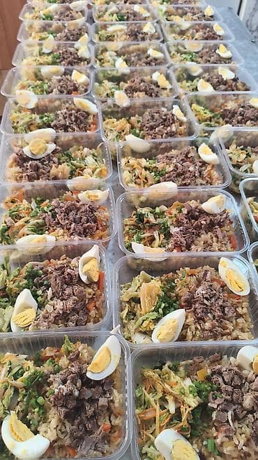 Домашние обеды в одноразовых контейнерах (порционно) Что готовим: -