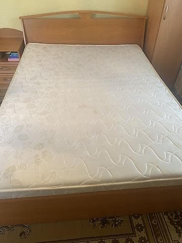 раскладной кресло кровать: Кресло-кровать, Б/у, Односпальный, Самовывоз, цвет - Бежевый — 2