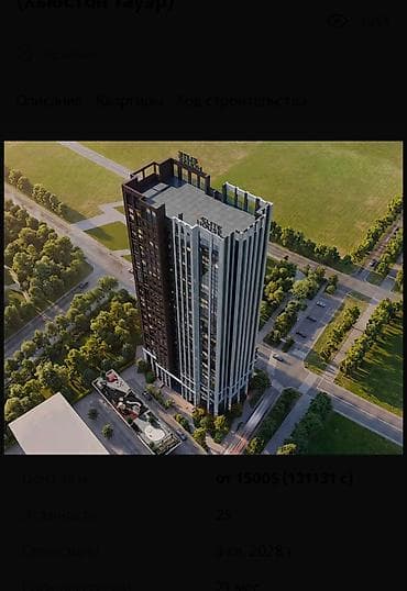 105: 3 комнаты, 100 м², Асанбай мкр Элитка, 4 этаж, ПСО (под самоотделку) — 2