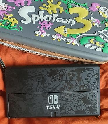 360 очки: Nintendo Switch OLED – тематический набор Splatoon 3. В комплекте: - — 2