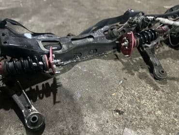 перфорированные тормозные диски: Комплект суппортов Subaru 2004 г., Б/у, Оригинал, Япония — 8