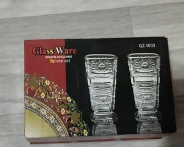 Ковролин: Продаю стаканы Luminarc 6 шт в отличном состоянии, без графина. + — 4