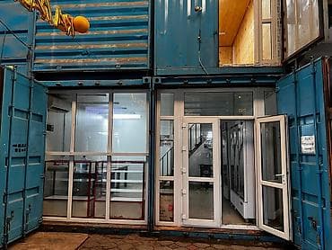 скупка морских контейнеров: Двухэтажный модуль из морских контейнеров под коммерческое помещение — 1