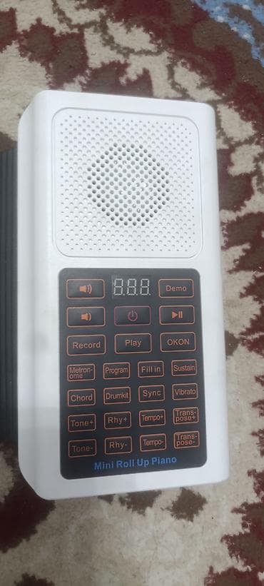 Барабаны: Рулонное пианино Hand Roll Piano 88K (Mini Roll Up Piano) - — 2