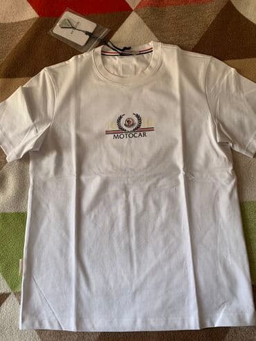 Мужская футболка, 5XL, Новый, цвет - Белый, Самовывоз