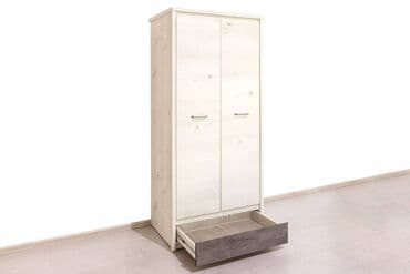 шыфонеры: Шкаф для одежды 2Д Бьерк, Ольха Полярная/Оникс, Анрэкс (Беларусь) — 4
