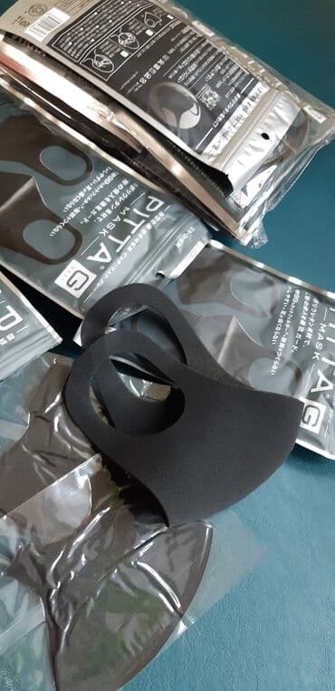 Глюкометрлер: Маска от смога многоразовая ЯПОНИЯ(3шт в 1уп ) — 2