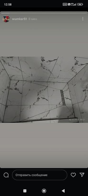 банный комплекс: Плиточные работы и обустройство душевых «под ключ» - Укладка — 1