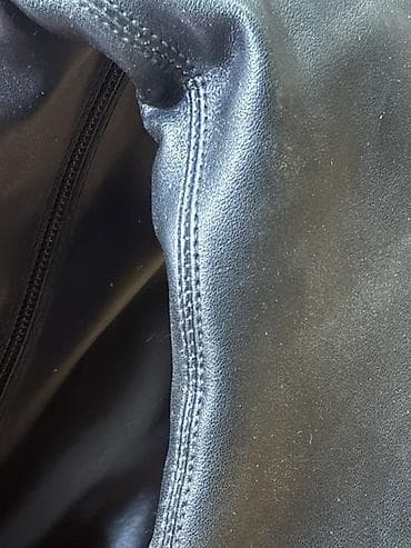 масыла: Высокие женские ботфорты на массивной платформе и устойчивом прямом — 8