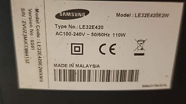 Телевизоры: Телевизор бу. Samsung 32 (диагональ) Model: LE32E420E2W в хорошем — 3