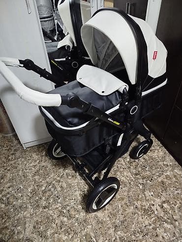 тачка коляска: Коляска, цвет - Черный, Новый — 4