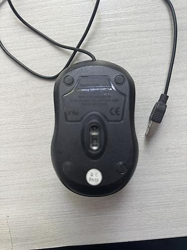 мышь для пк: Проводная оптическая мышь USB - Подключение: USB-A, провод. - Тип — 2