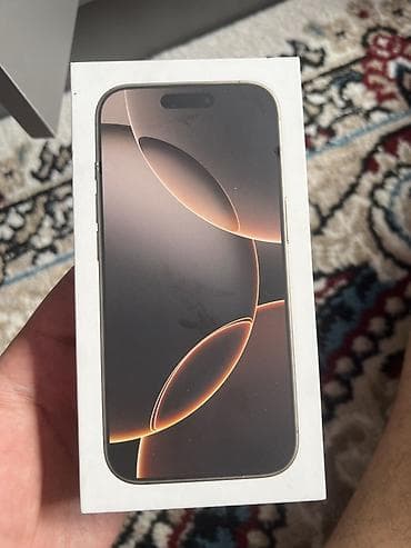 фотоаппарат сони: IPhone 16 Pro, Б/у, 256 ГБ, Natural Titanium, Коробка, 92 % — 1