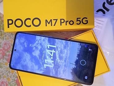 nokia android: Poco M7 Pro 5G, Новый, 256 ГБ, цвет - Черный, 2 SIM — 1