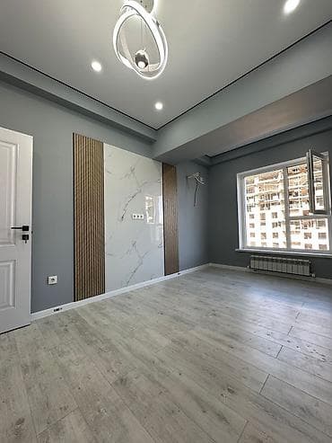Квартиры: 1 комната, 37 м², Аламедин-1 мкр Элитка, 6 этаж, Евроремонт — 1