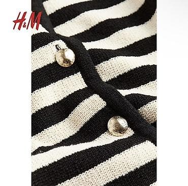 tech fleese: Кардиган H&M в полоску размер Л подходит на 48-50 размер,мне не — 4