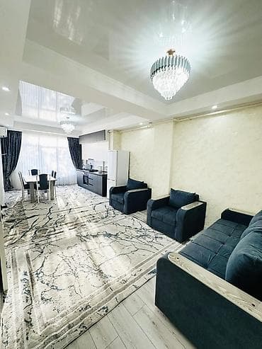 Кыймылсыз мүлк: 2 бөлмө, Калык Акиев көч., Душ кабинасы, Жаздык, жууркан-төшөк каптары, Кондиционер — 4
