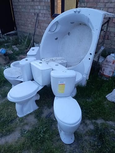 Продаю раковины и унитазы at lalafo.kg Продаю раковины и унитазы