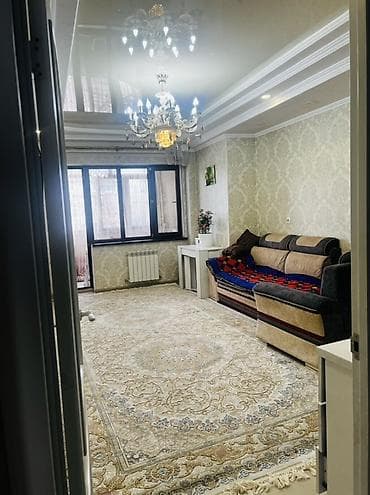 Недвижимость: 2 комнаты, 56 м², Элитка, 5 мкр Элитка, 7 этаж — 1