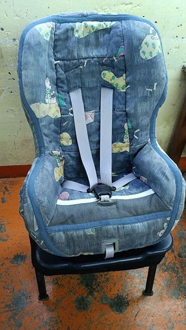 подножка для второго ребенка бу: Автокресло, цвет - Голубой, Б/у — 3