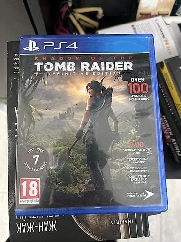 tomb raider: Коллекция дисков для PS4 (официальные издания в коробках): - Tomb — 3