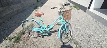 велик малинкий: Городской велосипед, Рама S (145 - 165 см), Б/у — 3