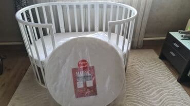 детская кровать новая: Детская приставная кроватка — 3