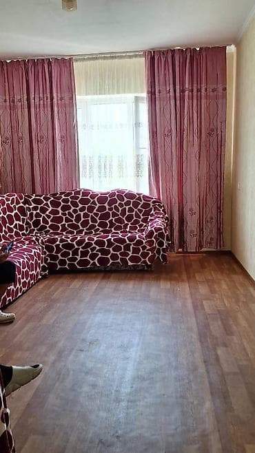 квартира в аренду аламедин 1: 2 комнаты, 53 м², 105 серия, 4 этаж, Старый ремонт — 3