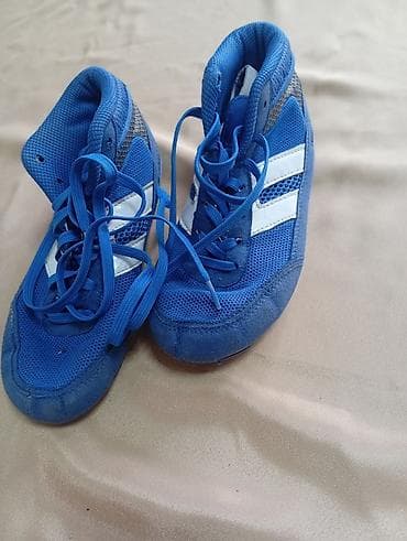 борцовки tiger: Борцовки Reebok (синие) - Тип: борцовки/обувь для единоборств - — 3