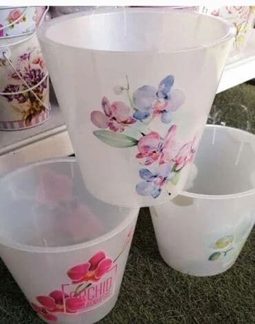 цветочница: Цветочные горшки Лотки, Висячие горшки, Прямоугольные горшки — 8