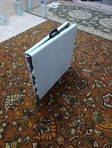 столик походный: Складной походный стол, Новый, Пластик, цвет - Белый — 5