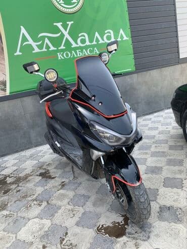 эл скутер купить: Скутер (макси-скутер) 150 см³ Описание: - Черный кузов с красными — 1