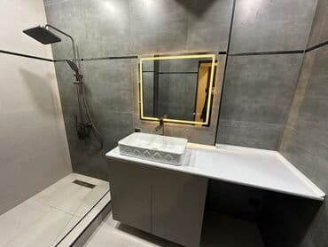 жибек жолу тоголок молдо квартира: 2 бөлмө, 61 м², Элитка, 10 кабат, Дизайнердик ремонт — 1