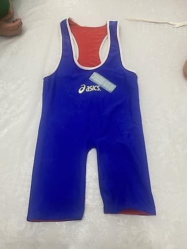 Спорт и отдых: Борцовский трико Asics, двухстороннее (reversible): - Цвета: с одной — 1